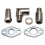 4Pcs Oxygen Sensor 90 Degree O2 Sensor Connector Extension Spacer Extender Compatible for  Tacoma M18X1.5 1