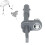 Car ABS Sensor Wheel Speed Sensor YL01617080 for  4008 2008  C5 ABS Wheel Sensor 7