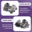 11517507849 Engine Coolant Water Pump for  E60 E66 E53 E70 11517524551 5
