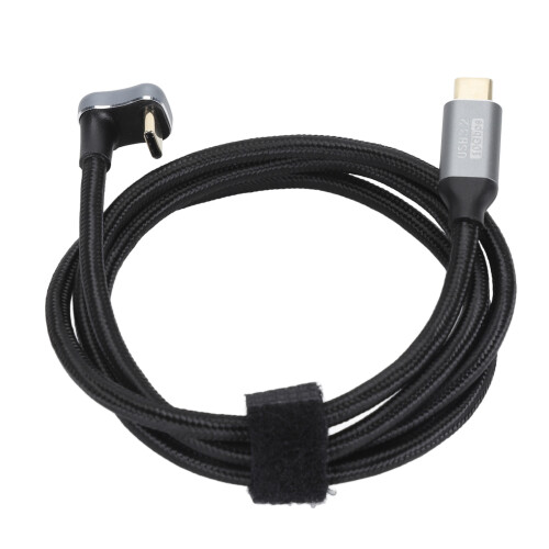 Câble USB-C vers USB-C en forme de U, 100 W, 39,4 pouces, aluminium 1