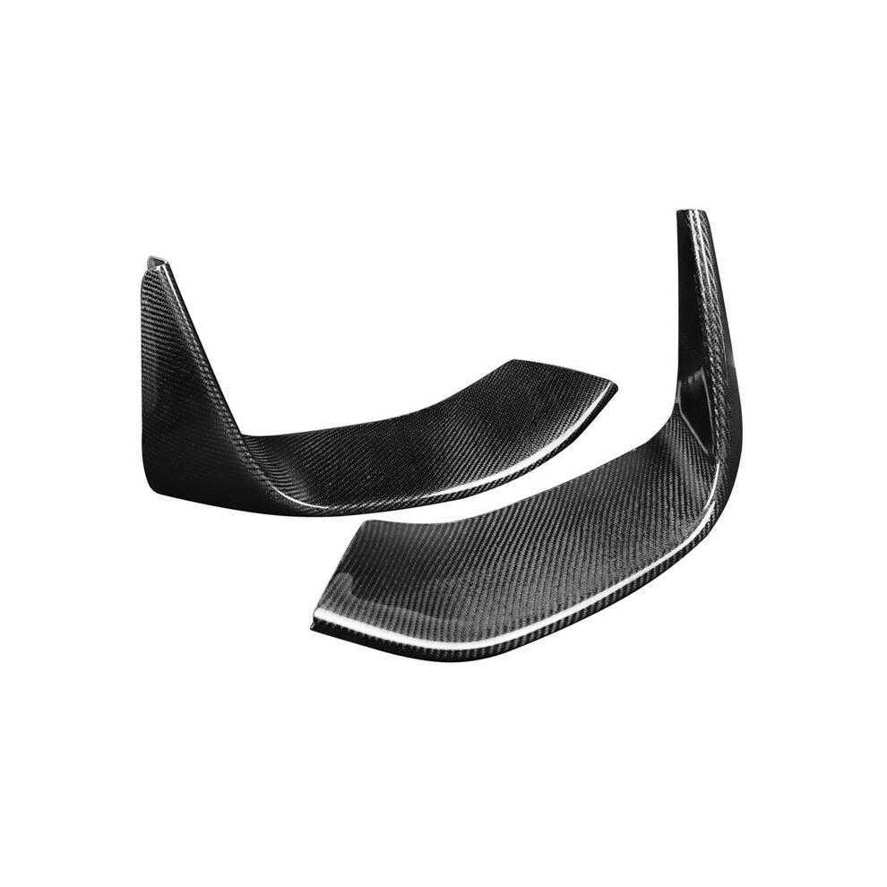 Real Carbon Fiber Front Bumper Corner Air Intake Decorative Front Wing Apron Front Splitter Spoiler For M3 F80 4714079543455