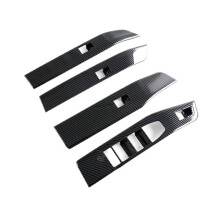 For  X3 G45 2025 Carbon Fiber Car Window Lift Swtich Button Cover Trim Decoration Accessories