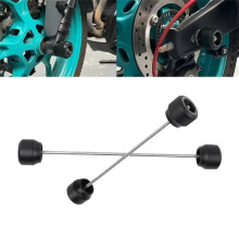 Motorfiets voor- en Achterwielas Beschermpad Carrosseriebeschermingsstangen Anti-Crashstangen voor MT-03 2021-2024