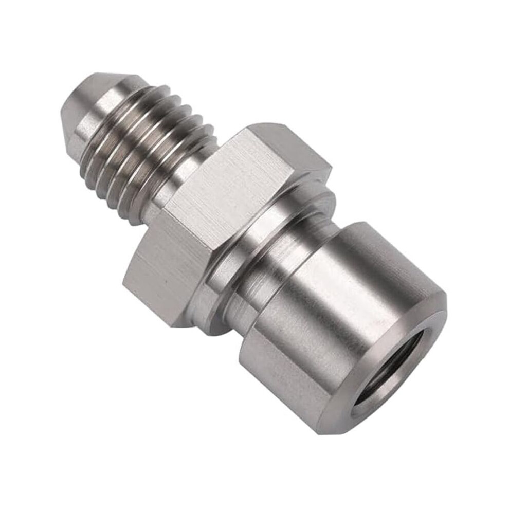 4An Male To M10x1.0 Metric Inverted Flare Female Brake Adapter Fitting Stainless Steel 4711630348702