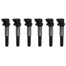 6X Ignition Coil for E46 E53 E60 E70 E71 E90 323I 325I 535I X3 12131712219 12137551260