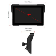 7inch Motorcycle DVR Navigation Screen Wireless Carplay for Android Auto Portable Monitor Multimedia Player