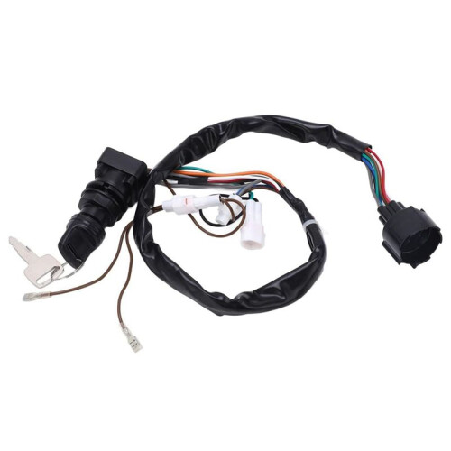 Outboard Ignition Key  Assembly Side Mount Control Box 37110-93J00 67200-93J50 for  Outboard Engine 2