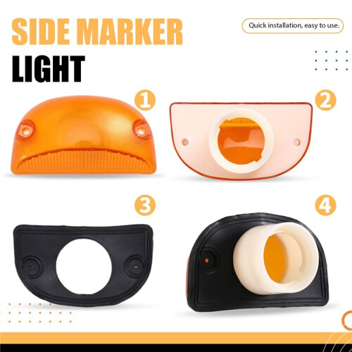 1404747 for DAF Truck Side  Light Compatible with Models LF45 LF55 2