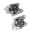 1Pair Front Headlight LED Module for  Model3/Y 2017-2023 DRL Daytime Running Light Driver TRP36247-L TRP36247-R 6