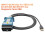 INPA K+DCAN Chip for  OBD2 E60 E61 E70 E81 E83 E90 E91 Car Diagnostic Tools OBD 2 Scanner  USB Interface Cable 5