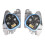 1Pair Front Headlight LED Module for  Model3/Y 2017-2023 DRL Daytime Running Light Driver TRP36247-L TRP36247-R 1