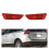 1 Pair Rear Bumper Reflector Light Brake Light 30763322 30763323 for  XC60 2008-2013 7