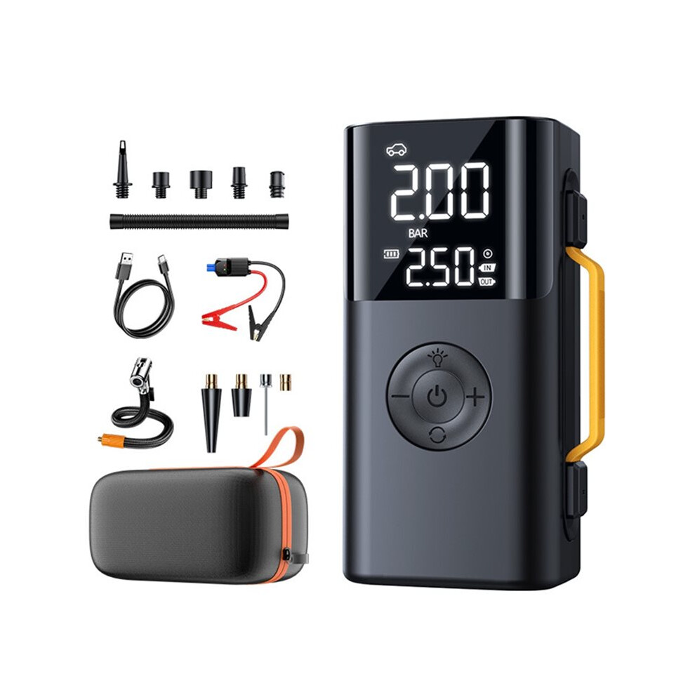 Car With Air Compressor, Battery Capacity 6000Mah, 150Psi Tire Inflator, Battery Booster Car Jump 4714016871511