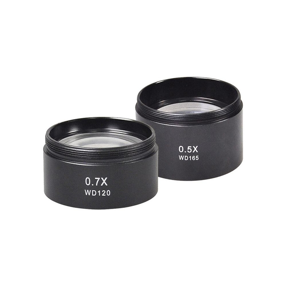 Wd165 0.5X 0.7X Wd120 Microscope Glass Lens Barlow Lens Mounting Thread Microscopio Camera Objective Lens 4713300041838