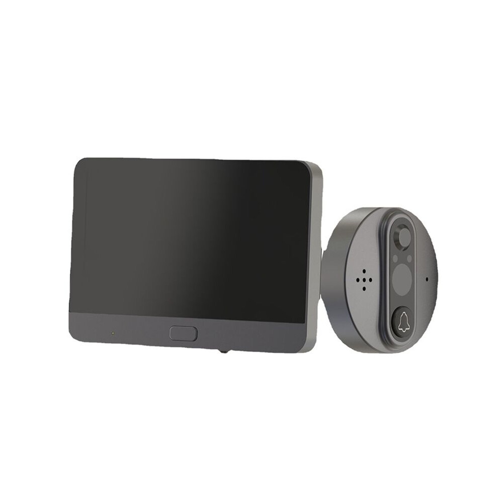 3Mp Life Tuya 1080P Wifi Door Bell Eye Peephole Camera 5000Mah Battery Pir Motion Detector Ir Digital Viewer 4713913873529