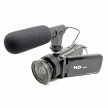 Digital Camera Powerful with External Microphone 16MP Battery Long Lasting Endurance for Family Photography