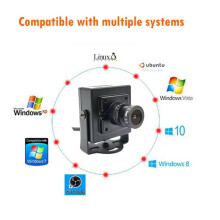 120 Degree Wide Angle 2.8mm 2K HD PC Webcam Plug and 30fps 2560x1440 High Speed Video Live Computer USB Camera