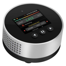 Portable Radon Detector, Audible & Visual Alarm, Long-Term Radon Concentration Monitoring for Home Basement, PCi/L