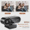 Webcam Video Camera Autofocus Streaming Web Cam with Microphone Full HD Webcams for PC Computer Laptop 1080P 4