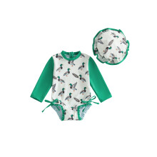 (6-12 Months, Green) Peuter meisjes zwempak of strand.