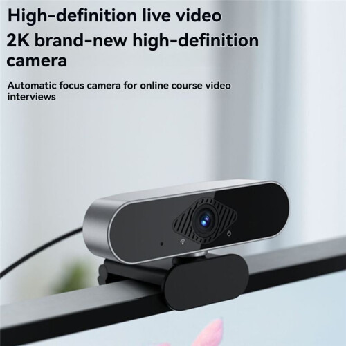 Q20 Computer Camera Desktop Notebook Online Class Dedicated Live Camera 4K High Definition Camera 2