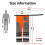 Protection Chainsaw Pants for Cutting/Logging Tasks Versatile Use Protection Adjustable Waist Belt Chainsaw Pants M 2