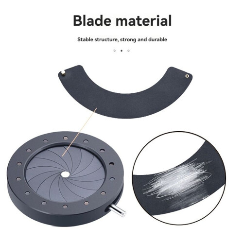 1.5-25MM Manual Aperture Adjustable Mechanical Iris Diaphragm Iris Diaphragm for Digital Camera Microscope Iris SK25 1