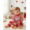 (12-18 Months, Red) Ριγέ μόδα Αγίου μακριά μανίκια 3