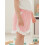 (18-24 Months, Pink) Θερινά σορτς για μωρά με ελαστική μέση και βολάν, καρό σχέδιο 6