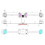 Binocular Camera USB 3.0 1MP HD Global Shutter High-Speed Black and White Dual Camera 100 Degree Len for 3D Reconstruct 3