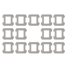 Fit for WINBOT W2 OMNI / W2 PRO / W2 PRO OMNI Vacuum Parts Replacement Mop Cloth Mop Pad Accessories Kit