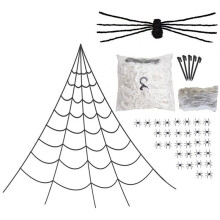 Halloween Decorations 295Inch Halloween Spider Web Decorations Outdoor 59Inch Fake Spider for Yard,Haunted House Decor