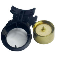 22mm Diaphragm Microphone Cartridge Recording Condenser Brass Applicable to Anchor/Conference/Teaching