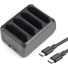 4-Slot TC77 Charger Cradle Charging for  Symbol TC70 TC75 TC72 TC77 TC75AH Scanner Fast Charging Accessories