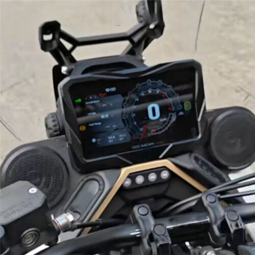 Motorcycle Accessories Instrument Protection Frame Display Decorative Screen Protector Cover for  368G 501g Silver 2