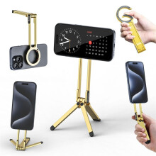 Ulanzi MA30 Carabiner-Mounted Phone Mount Portable Magnetic Phone Holder for Video Light Outdoor Travel Vlog Livestreaming