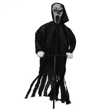 Garden Ghostface Halloween Decor Outside Hanging Scary Decorations Courtyard Bird Repeller
