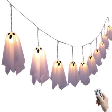 10 LED Battery Operated Halloween Lights, Waterproof String Lights Indoor Outdoor for Party, Haunted House