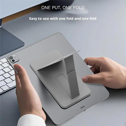 Universal Portable Tablet Holder Adjustable Desk Support Flexible Tablet Stand for  Holder Tablet Stand Light Gray 1