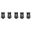 5Pcs for   3/Cine/Classic Gimbal Camera Mounting Damper Bracket Gimbal Vibration Shock Absorb Board with Rubber 2