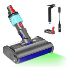 Compatible with V7 V8 V10 V11 V15 Vacuum Cleaner Accessories Replacement Electric Mop with Washing Brush Button