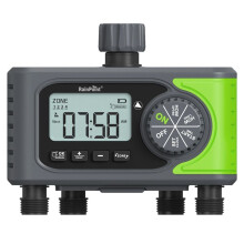 RainPoint 3-Outlet Water Timer Independent Control Program Digital Garden Sprinkler