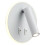 Mounted Eye Protection Rotatable Wall Reading Light Full Spectrum Spotlight LED Lamp Sconce Bedside Round White 1