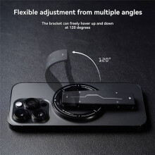 2-in-1 Magnetic Phone Stand 360 Ultra-Thin Aluminium Alloy Multi-Functional Adjustable Bracket Phone Accessorie