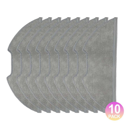 Microfiber Mop Cloths for  E20  Vacuum Part Replacement Clean Hygienic Floors Tool Home Clean Tool 10PCS 1