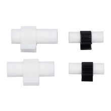 4pcs Mustache Training Wheel Beard Styling Tool with Storage Box for Men