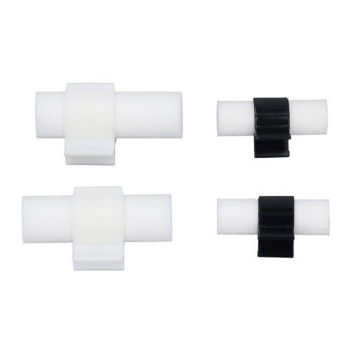 4pcs Mustache Training Wheel Beard Styling Tool with Storage Box for Men