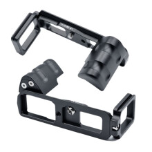 For E-M10III Camera L Bracket Hand Grip Quick Release Plate Camera Accessories Black