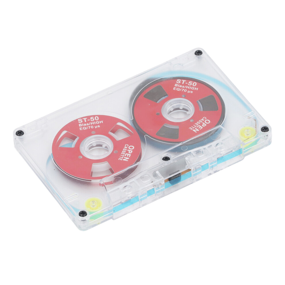 Blank Cassette Tape 46 Min Recording, Low Noise, 10X6.5cm Red 7891391153467