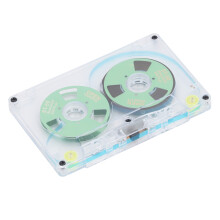 Grüne leere Kassette, 46 Min., PC+Aluminium, geräuscharm